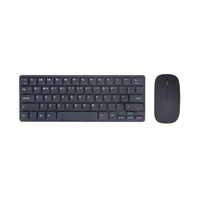 Şarj Edilebilir Kablosuz Klavye ve Mouse Seti Tablet PC iPad için Klavye ve Mouse Seti