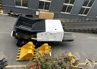 Broyeur mobile sur chenilles ORNATE pour palettes de chariots élévateurs, déchets solides, déchets urbains et ménagers