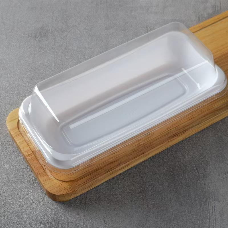 Baked Rectangular Pastry Cake with Matcha and Chocolate Coating, Swiss ...