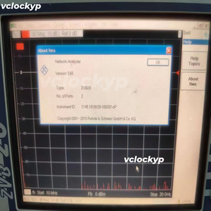 Rohde &amp;   Analizador de Redes Vectoriales Schwarz ZVB20 de 10MHz - 20GHz - Product Image 5