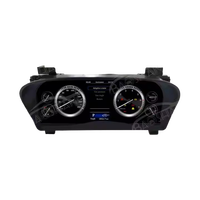 Instrumen mainan dasbor mobil 12.3 ", Odometer mobil untuk Toyota Alphard 30 2015-2018 LCD Panel instrumen pengukur kecepatan cokpit