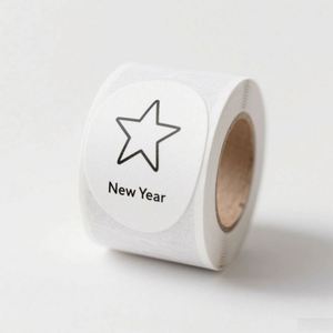 Rouleau d'autocollants en vinyle PVC adhésif écologique imperméable imprimé sur mesure avec logo pour crème contour des yeux cosmétique, formes personnalisées et pelliculage - Product Image 6
