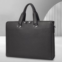 Sacs en cuir véritable avec logo personnalisé en gros, service OEM, sac d'affaires en cuir pleine fleur, sacoche pour ordinateur portable et porte-documents en cuir de vachette