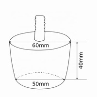 Pieds de canapé réglables en hauteur en PP/ABS, design dernier cri, anti-corrosion, installation facile pour usage extérieur, domestique ou professionnel