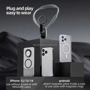TELESIN-Support magnétique de cou en silicone pour Iphone 15 14 13 12 <span class=keywords><strong>11</strong></span> SAMSUNG HUAWEI XIAOMI, accessoires de téléphone - Product Image 2