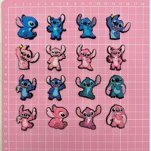 16 pz le nuove Sneakers blu elfo charm sandali con bottone originale per scarpe spille regalo per gli <span class=keywords><strong>amici</strong></span> - Product Image 3