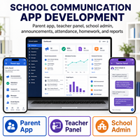 Pengembangan Aplikasi Komunikasi Sekolah Khusus untuk Orang Tua dan Guru untuk IOS Android Dengan Pengumuman Sekolah dan Absensi LionCreate