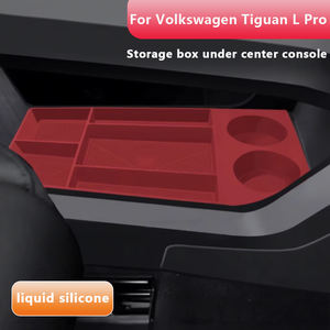 Pour Volkswagen <span class=keywords><strong>Tiguan</strong></span> L Pro, accessoires intérieurs de voiture, décoration, console <span class=keywords><strong>centrale</strong></span>, tapis en silicone, boîte de rangement <span class=keywords><strong>centrale</strong></span>, amélioration intérieure - Product Image 1