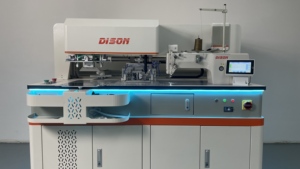 Machine à coudre automatique pour poches DS-6889, machine à ourler <span class=keywords><strong>les</strong></span> poches avec dé<span class=keywords><strong>coupe</strong></span> au laser - Product Image 5