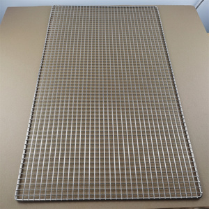 EU Stainless Steel BBQ Rack Outdoor Barbecue Metal <b>Wire</b> Mesh Grid - Product Image 3