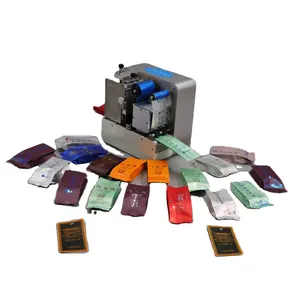 Amydor AMD41 small digital hot sale gold foil printer for printing and stamping on teabag/ foil packaging tea bag machine