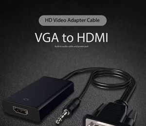 <span class=keywords><strong>VGA</strong></span> เป็นตัวแปลง HDM1พร้อมแหล่งจ่ายไฟและเสียง<span class=keywords><strong>คอม</strong></span>พิวเตอร์เชื่อมต่อกับ<span class=keywords><strong>ทีวี</strong></span>ผ่านสายเคเบิลความละเอียดสูง <span class=keywords><strong>VGA</strong></span> เป็น HDM1 - Product Image 4