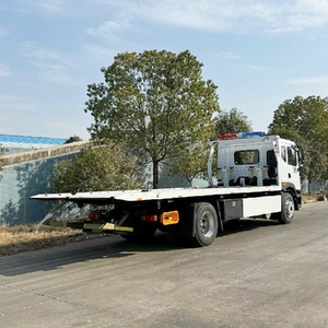 Heavy Duty Wrecker <b>Truck</b> 4x2 6x4 10Ton 12ton Sliding Platform Wrecker Tow <b>Truck</b> New Condition <b>Flatbed</b> Recovery Vehicle - Product Image 3