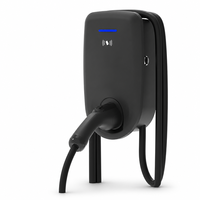 Nouvelle station de recharge pour véhicules électriques 7 kW 32 A CA, murale, type 2, pour parking domestique, IP55, certifiée CE