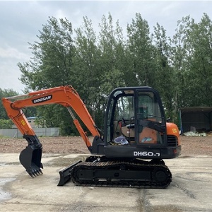 5ton Doosan DH60 Excavator Used Machinery Doosan DX60 Crawler <b>Digger</b> - Product Image 1
