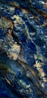 Panneau mural en PVC 1000 mm * 10 mm, bleu agate, facile à installer, imperméable, anti-moisissure