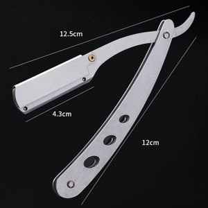 Wholesale Barber Supplies Professional Straight <strong>Cut</strong> <strong>Throat</strong> Salon Barber <strong>Razor</strong> Blade/salon <strong>Razor</strong> for Barber Shaving <strong>Razor</strong> 10pcs - Product Image 2