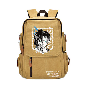 Mochila Escolar con Diseño de Anime Ataque a los Titanes Eren AOT, 100 Diseños, para Adolescentes - Product Image 3