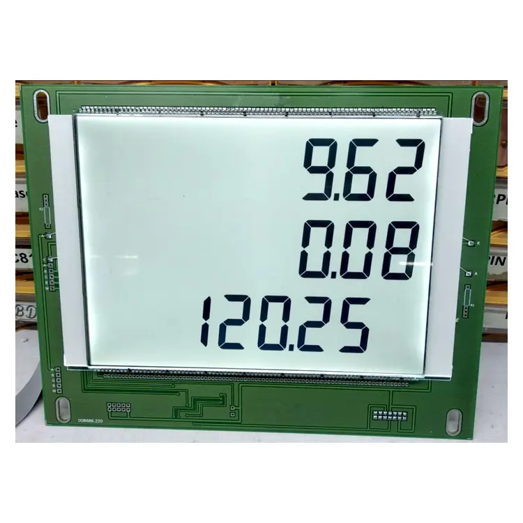 Fabriek Brandstofmeter Digitaal Display Cijfer 886 885 Lcds Gilbarco Wayne Tokheim Tatsuno Brandstof Dispenser Display Pcb Board Lcd-Module