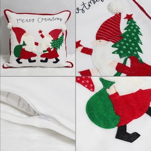 Decoración Navideña Transfronteriza de Papá Noel: Servilleta de Tela, Funda de Almohada, Juego de Sillas, Salvamanteles, Calcetín y Adorno Colgante - Product Image 4