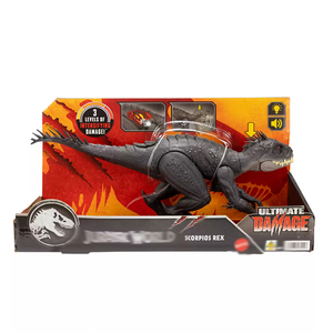 <span class=keywords><strong>Figurine</strong></span> de dinosaure Mattel Officielle <span class=keywords><strong>Jurassic</strong></span> <span class=keywords><strong>World</strong></span> Sound Attack Scorpion Rex-JCG25, jouet sonore et lumineux, articulations mobiles, pour enfants et garçons - Product Image 1