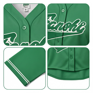 Maillot de baseball personnalisé à col en V, ensemble uniforme de baseball par sublimation en gros pour équipes - Product Image 3