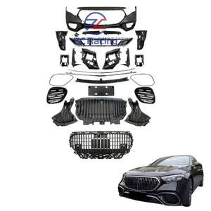 Zhouchi Neues Karosserie-Kit Frontstoßstange Upgrade S63 Facekit <span class=keywords><strong>M</strong></span>-aybach Kühlergrill E-Klasse W214 2024-2025 Anschraubbarer Einparkassistent - Product Image 2