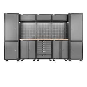 맞춤형 헤비 듀티 스틸 차고 도구 캐비닛 차고 보관 캐비닛 워크 벤치 워크 스테이션 워크샵 도구 상자 롤러 캐비닛 - Product Image 3