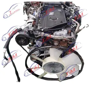 Motor diesel usado genuino japonés completo 4HK1T Euro 3 para Isuzu NPR400