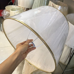 OEM personnalisé bricolage <span class=keywords><strong>abat</strong></span>-<span class=keywords><strong>jour</strong></span> <span class=keywords><strong>vert</strong></span> <span class=keywords><strong>foncé</strong></span> Empire tissu européen minimaliste du milieu du siècle côtier méditerranéen français chinois - Product Image 3