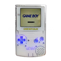 Pour Gameboy Color Console de jeux Console de jeu portable pour GBC IPS écran LCD jeu pour LED GBC