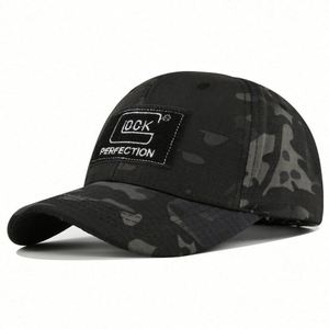 Casquettes de baseball tactiques personnalisées pour sports de plein air, en toile 6 panneaux, unisexe, printemps/automne, avec applique magique 3D, vente en gros - Product Image 4