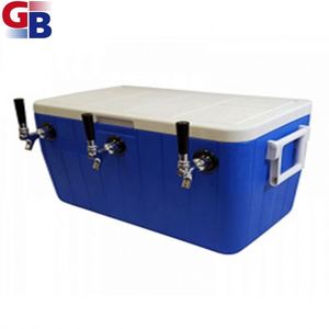 GB Hot NO.BCJ-70008 Boîte de refroidissement portable en plastique pour bière Jockey avec trois robinets - Product Image 2