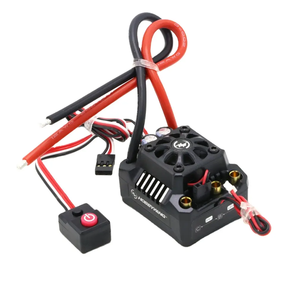 Hobbywing EZRUN Max10 120A ESC Waterproof Brushless ESC 1/10 SCT RC Hobby Truck MAX10-SCT 120A connector