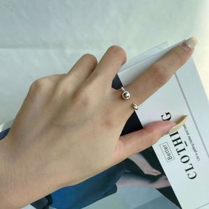 Dylam Balls Knuckle Stacking <b>Rings</b> for Women Teen Girls S925 <b>Sterling</b> <b>Silver</b> Statement <b>Adjustable</b> Open <b>Rings</b> Minimalist <b>Rings</b> - Product Image 4