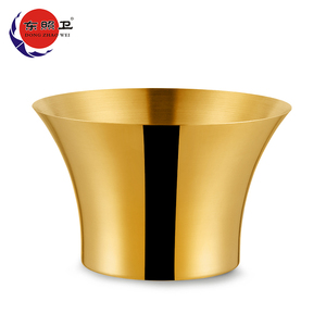Cubo enfriador de <span class=keywords><strong>vino</strong></span> con apertura amplia, suministros de cocina antideslizantes y gruesos, cubos de hielo de cerveza de acero inoxidable, diseño especial más nuevo - Product Image 5