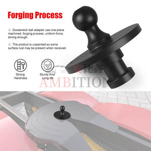 Adaptateur d'attelage <span class=keywords><strong>à</strong></span> boule pour remorque <span class=keywords><strong>à</strong></span> cinquième roue AMBITION, 2-5/16'' Kingpin vers récepteur de remorquage, adapté aux remorques <span class=keywords><strong>à</strong></span> cinquième roue, 30 000 lb - Product Image 6