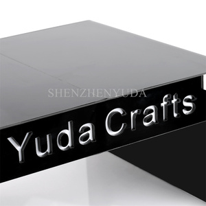 Nhà máy tùy chỉnh đầy màu sắc LED Acrylic hiển thị giá truy cập hàng đầu khói cửa hàng hiển thị trường hợp 3 tầng tabaco Acrylic hiển thị đứng - Product Image 4