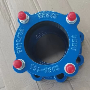 Adaptateur de bride en fonte ductile EN545, adaptateur de bride universel, adaptateur de bride à large gamme pour se connecter aux tuyaux en <span class=keywords><strong>PVC</strong></span>/HDPE/acier - Product Image 3