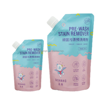 Sachet souple pour shampoing et lessive 500ml 1L, emballage liquide flexible, anti-fuite, rechargeable, imprimé sur mesure, OEM, aérosol