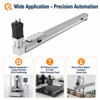 Système de guidage linéaire en alliage d'aluminium de haute précision, course efficace de 100 mm à 5000 mm, taille personnalisée CNC