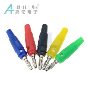 JIALUN Latón niquelado Aislante Suave 4MM Banana Plug con tornillo - Product Image 3