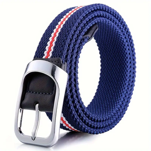 Ceinture élastique extensible OEM Golf Club Course 3.4cm Ceinture de golf tissée Unisex Custom Sports Team Logo Ceintures de golf IVA-C-G-45 - Product Image 5