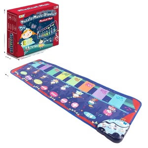 <strong>Musical</strong> <strong>Mats</strong> Music Piano Keyboard Dance <strong>Floor</strong> <strong>Mat</strong> Carpet Animal Blanket Touch Playmat for Baby