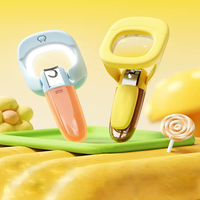 Accessoires pour bébés nouveau-nés les plus populaires Coupe-ongles Loupes avec support lumineux