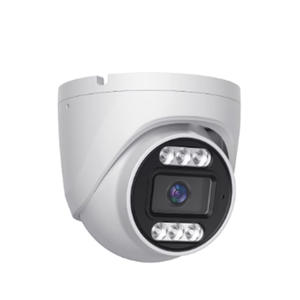 Kamera keamanan CCTV <span class=keywords><strong>IP</strong></span> PoE Full HD 8MP warna-warni dengan 5MP kubah logam tahan air penglihatan malam deteksi manusia sirene bawaan - Product Image 2