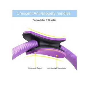 Offre Spéciale : Ensemble d'anneaux de Pilates, accessoires de fitness, ballon de yoga en paille <span class=keywords><strong>et</strong></span> bande de résistance pour l'entraînement - Product Image 3