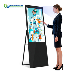 <span class=keywords><strong>T</strong></span>ùy chỉnh trong nhà di động 32 43 49 55 65 inch kỹ thuậ<span class=keywords><strong>t</strong></span> số Biển 2K/4K <span class=keywords><strong>LCD</strong></span> hiển thị Poster quảng cáo Máy nghe nhạc - Product Image 6