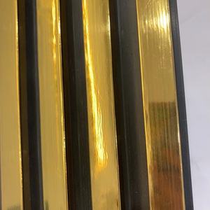 Panneau mural GARBON en WPC doré brillant, matériau de panneau sans éclats, revêtement en <span class=keywords><strong>film</strong></span> PVC, durée de vie de 30 ans, garantie de 5 ans, facile à installer - Product Image 5