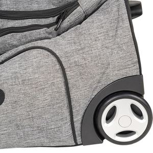 Bolsa de viaje de golf personalizada de fábrica BSCI, bolsa de viaje de golf portátil gris con ruedas - Product Image 2